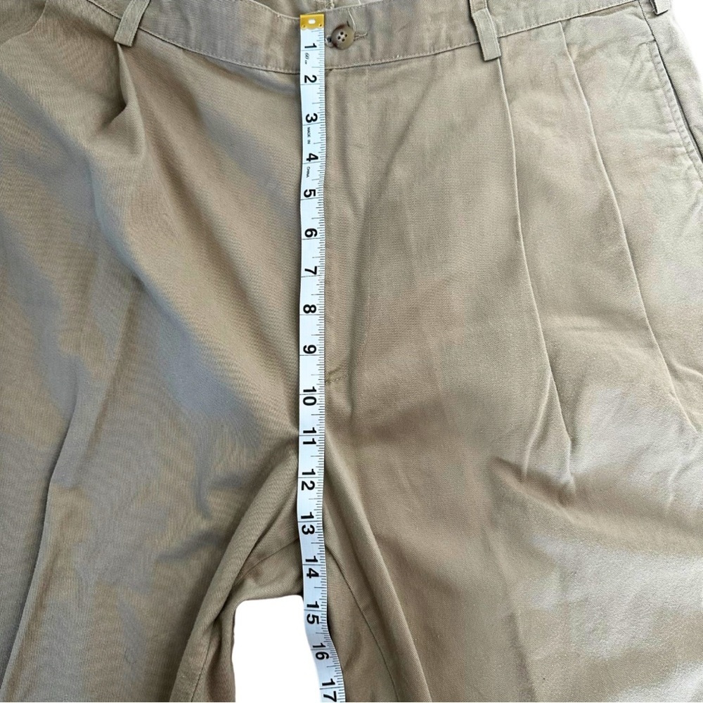 Polo Ralph Lauren Men’s Classic Fit Pleated Chino Pants Khaki Beige 38x32 - Picture 3 of 11